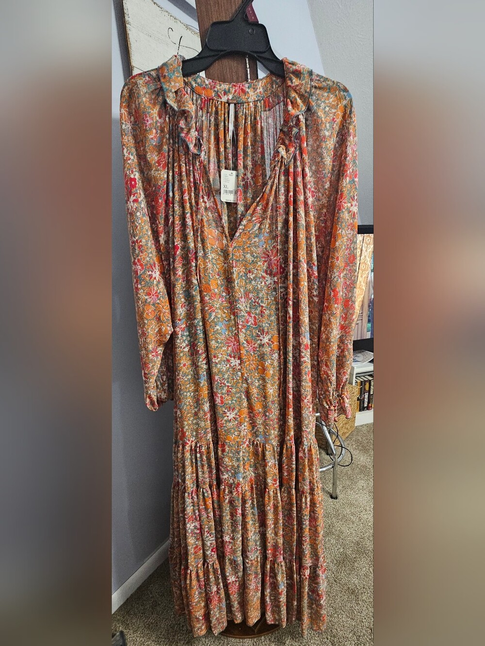 Free People Feeling Groovy Maxi Dress NWT - Picture 6 of 6